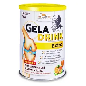 GELADRINK Extra práškový nápoj pomeranč 390 g