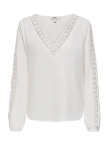 ONLY Blúzka 'ONLGREGOR METTE'  biela