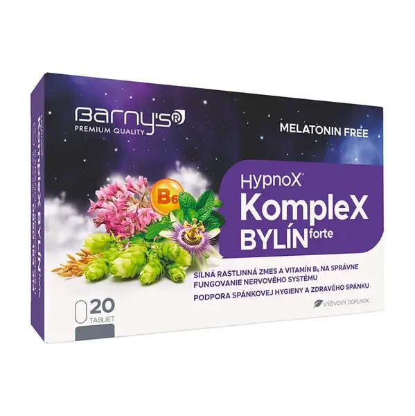 BARNY'S Hypnox Komplex bylín forte 20 tabliet