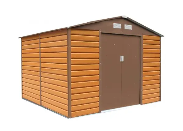 Záhradný domček GAH 706 - 277 x 255 cm, hnedý PE63900554