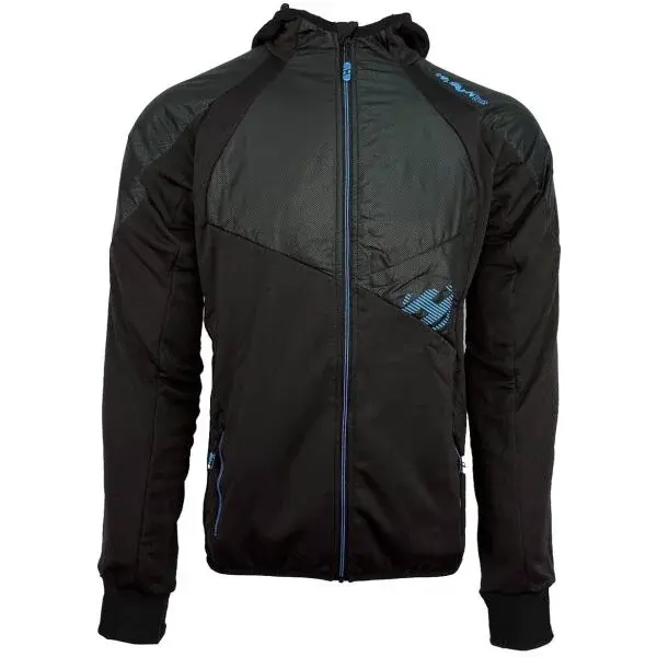 HAVEN POLARTIS HOODIE HMS Cyklo mikina, černá, velikost