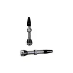 HAVEN STEEL 44 MM Bezdušové ventilky, stříbrná, velikost