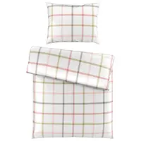 Esposa POVLEČENÍ, satén, bílá, hnědá, růžová, 140/200 cm