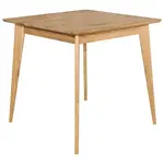 Carryhome JÍDELNÍ STŮL, divoký dub, 80/80/76 cm