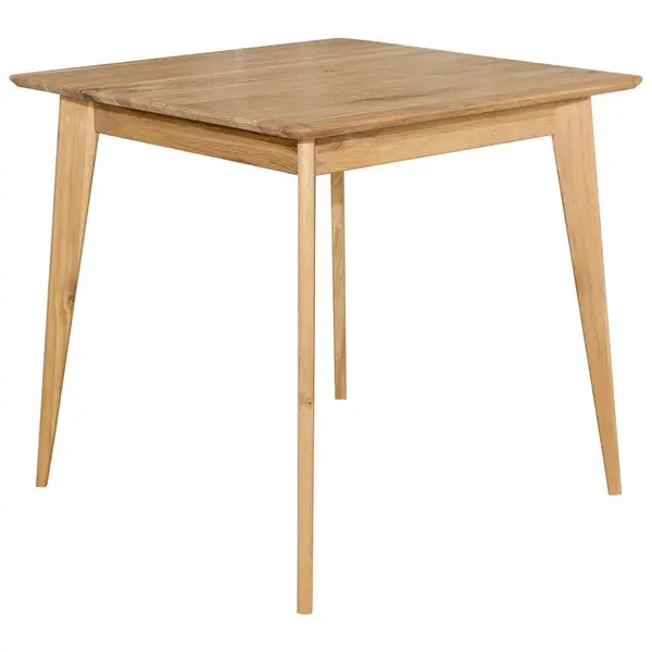 Carryhome JÍDELNÍ STŮL, divoký dub, 80/80/76 cm