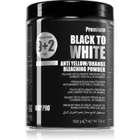 Kaypro Black To White Anti Yellow/Orange Bleaching Powder zesvětlující pudr na vlasy pro profesionální použití 500 g
