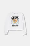 Dětská bavlněná mikina Guess