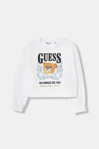 Dětská bavlněná mikina Guess