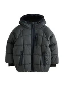 Next Zimná bunda  tmavosivá