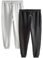 Next Nohavice  sivá melírovaná / čierna