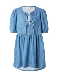 ONLY Šaty  modrá denim