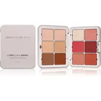 SOSU Cosmetics Complete Canvas Complexion Palette multifunkční paleta na obličej odstín Light 26.4 g