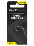 Avid carp rovnátka outline flecktone d-rig kicker - standard