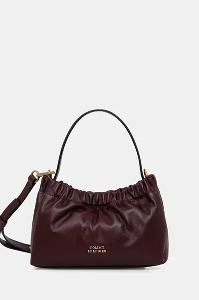 Kožená kabelka Tommy Hilfiger