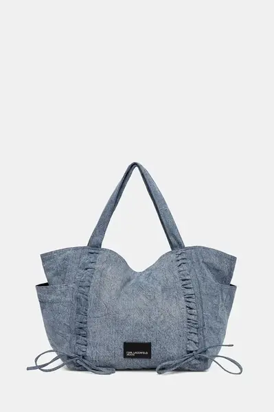 Džínová taška Karl Lagerfeld Jeans