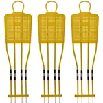 SPORTI FRANCE TRAINING DUMMY SET Set tréningových figurín, žltá, veľkosť