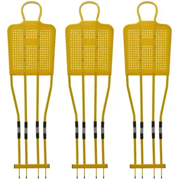SPORTI FRANCE TRAINING DUMMY SET Set tréningových figurín, žltá, veľkosť