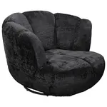 MID.YOU KŘESLO, textil, černá