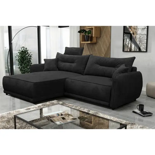 MID.YOU ROHOVÁ SEDAČKA, textil, antracitová