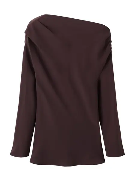 MANGO Blúzka 'URUS'  hnedá