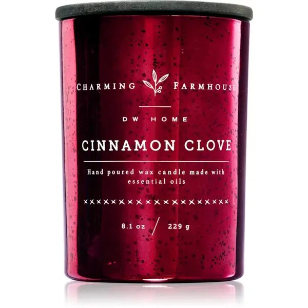 DW Home Charming Farmhouse Cinnamon Clove vonná sviečka 230 g