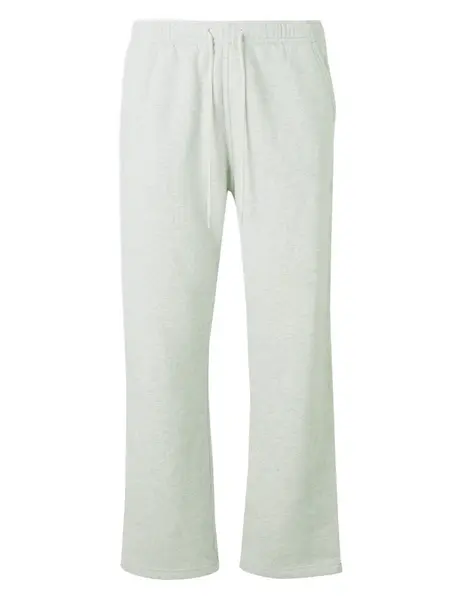 Abercrombie & Fitch Nohavice 'ESSENTIAL'  sivá melírovaná