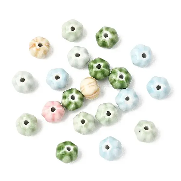 20Pcs Handmade Porcelain Beads