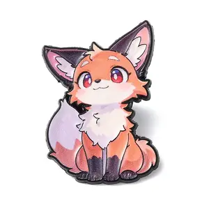 Fox Enamel Pins