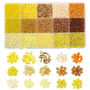 DIY Round Glass Beads Bracelets Making Kits