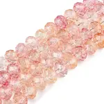 Transparent Glass Beads Strands