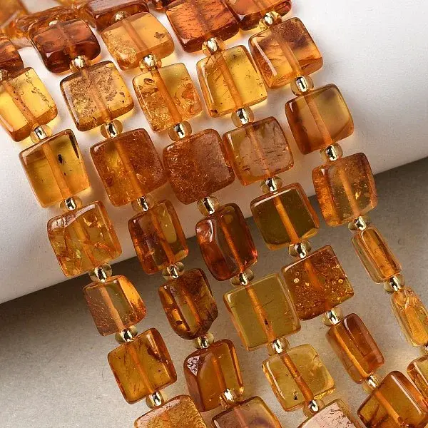 Natural Amber Beads Strands