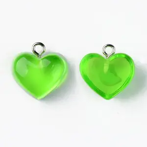 Transparent Resin Pendants