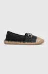 Kožené espadrilky Answear.LAB černá barva