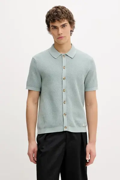 Guess Jeans polo pánské bavlněné