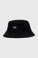 Bavlněná čepice Vans černá barva