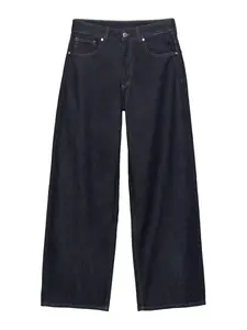 Pull&Bear Džínsy  námornícka modrá