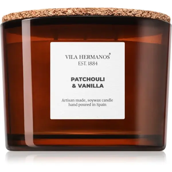 Vila Hermanos Apothecary Patchouli & Vanilla vonná svíčka 350 g