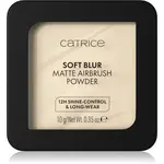 Catrice Soft Blur Matte Airbrush Powder zmatňující fixační pudr odstín 002W 10 g