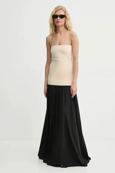 Šaty By Malene Birger MARCIELLA černá barva, maxi, Q72460001