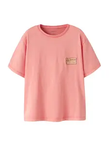 NAME IT Tričko 'NKMFANDEL'  broskyňová