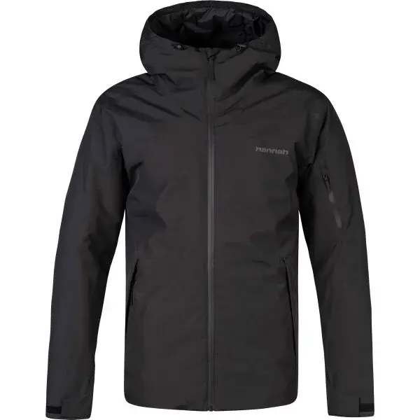 Hannah FALON Pánská lyžařská bunda, tmavě šedá, velikost