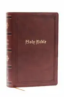 KJV Holy Bible: Personal Size Giant Print, Brown Leathersoft, Red Letter, Comfort Print: King James Version - Thomas Nelson