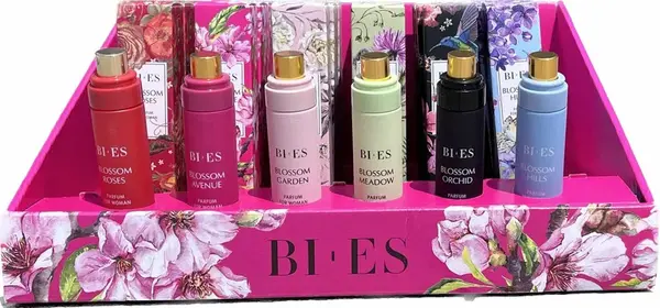 BI-ES BLOSSOM 12ml DISPLAY 6x6 (36pcs) + 6 testers