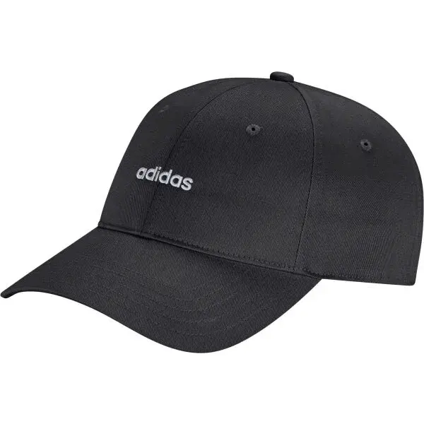 adidas LINEAR EMBROIDERED CAP Šiltovka, čierna, veľkosť