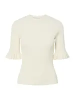 YAS Sveter 'YASMikla'  krémová