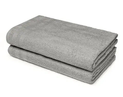 Osuška Miami 70x140 cm, stříbrná