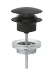 Grohe - Umyvadlová výpusť, Push-Open, phantom black 65807KF0