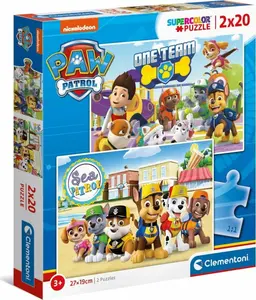 Puzzle Tlapková patrola 2x20 dílků