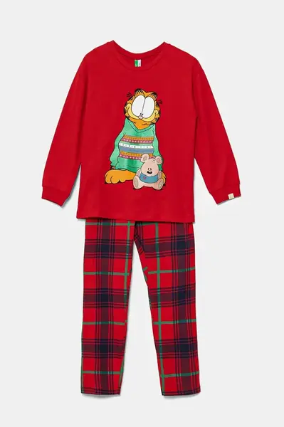 Dětské bavlněné pyžamo United Colors of Benetton