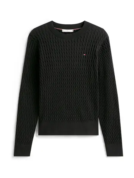 TOMMY HILFIGER Sveter  čierna